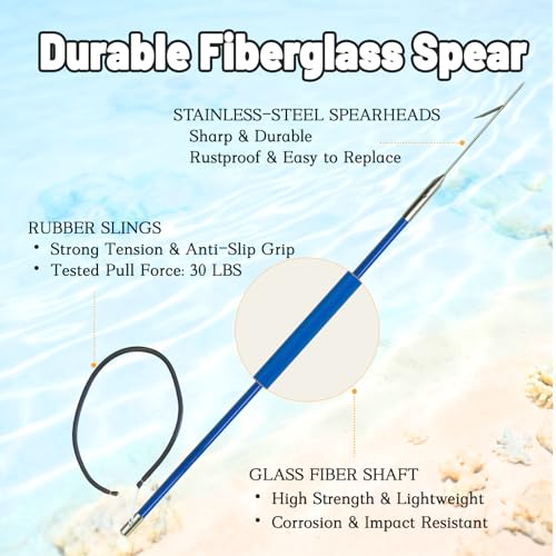Hawaiian Sling Fishing Spear Set