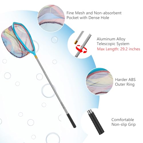 Kids Fishing Net (Red Blue)