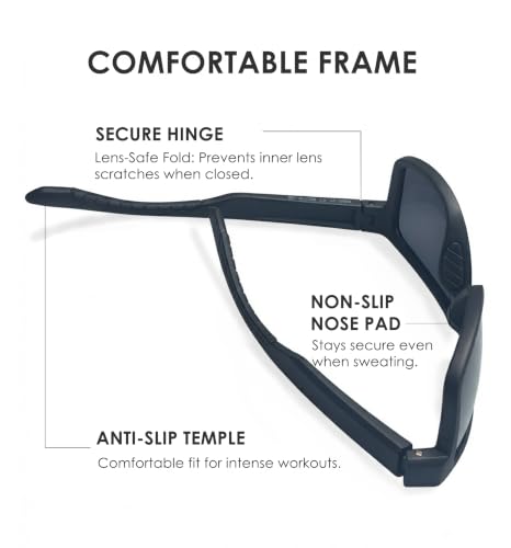 Polarized Sport Sunglasses for Men and Women