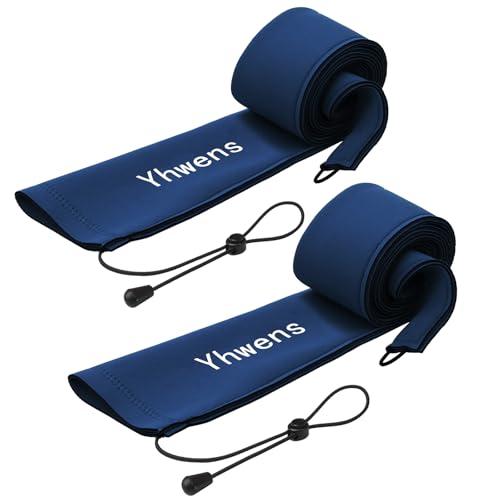 Neoprene Fishing Rod Sleeve Rod Sleeves Fishing Pole Sleeve Rod Socks for Fishing Poles Rod Cover Rod Protector Durable for Casting Spinning Trolling Sea Fishing Rod Storage