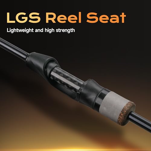 Pioneer Ultralight Spinning Rod 7' Trout Fishing Rod 2 (7' - Ultralight - Fast)