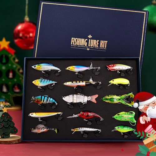 Fishing Lures Kit for Bass (Hard /Soft Bait 1)