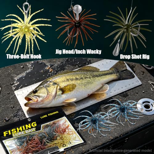 Bass Fishing Lures (A-24PCS mix 2.36in)