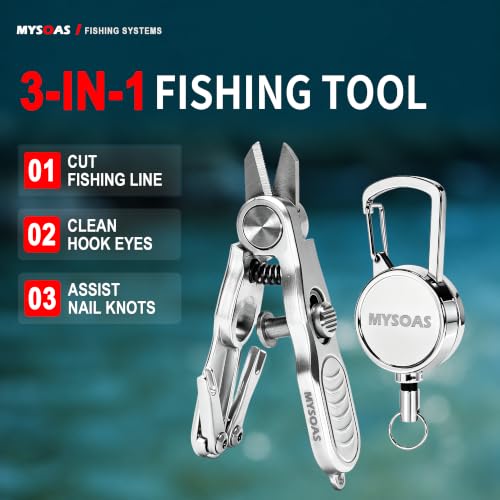 Fishing Line Cutter with Retractor