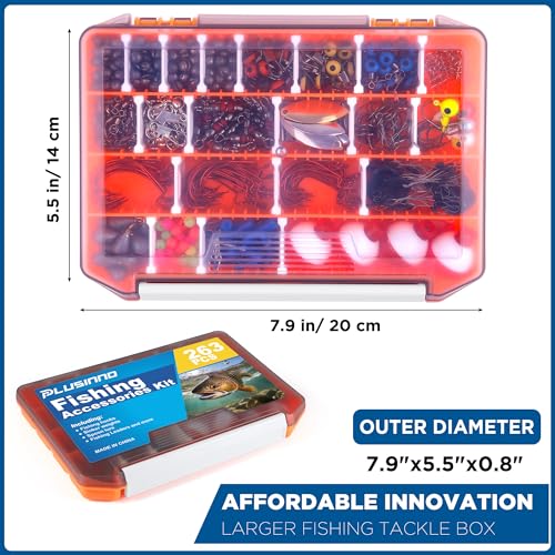 Fishing Accessories Kit (263Pcs Fishing Accessories Kit)