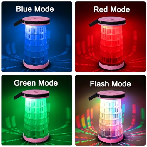 LED lantern Camping light (Purple Colorful Light)