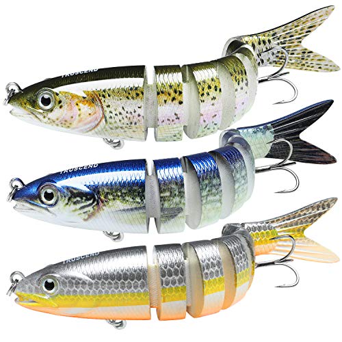Fishing Lures for Bass (D-4",0.35oz)
