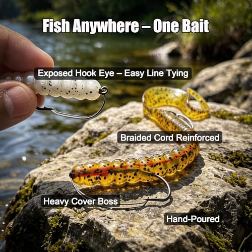 Weedless Fishing Lures Bass Lures
