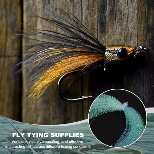 Crystal Flash Fly Fishing Line (Pearlescent Blue)