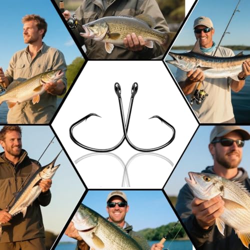 Circle Hooks Live Bait Hooks Offset Design 50