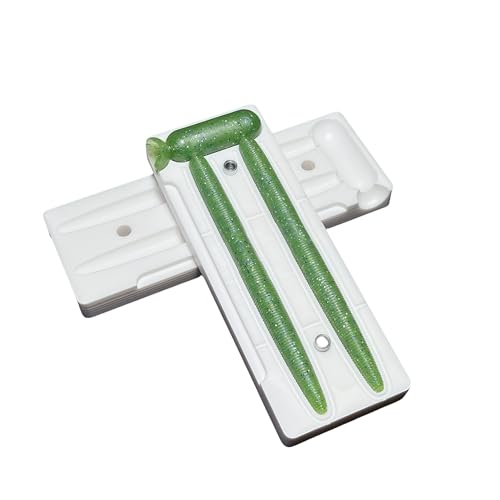 Soft Plastic Molds for Fishing Lure Stick Worms (5" 2-Cav)