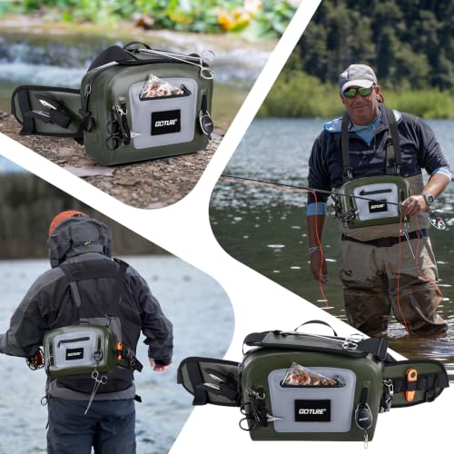 Waterproof Fishing Waist Pack (E1:Waterproof Tackle Bag)