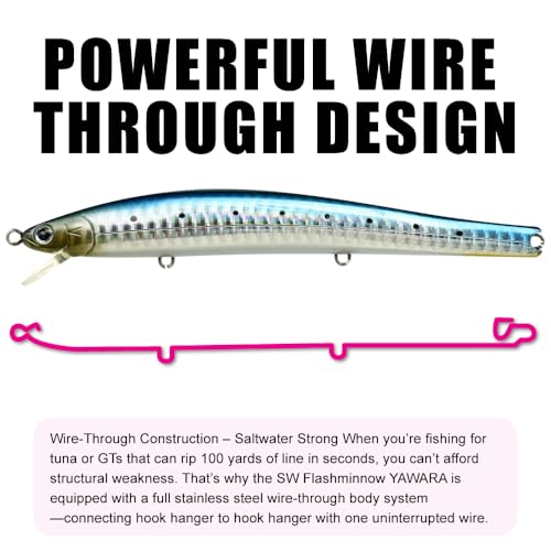 FlashMinnow 125 YAWARA Saltwater Fishing Lure
