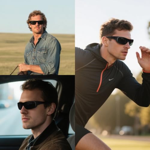 XL Z87 Sports Sunglasses for Big Heads Men 8700