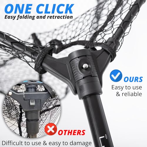 Foldable Long Fishing Net