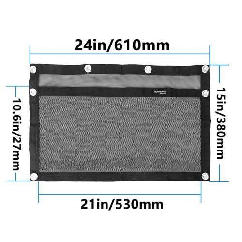 Boat Storage Bag Marine Suspended Storage Comparments Mesh Storage Bag