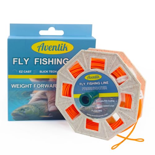 ProWeight WF Floating Fly Fishing Line Welded Loops Weight Forward Freshwater Trout Fly Line Kit WF 3 4 5 6 7 8 Low Stretch Slick Coating Accurate Casting