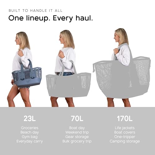 Boat Gear Heavy Duty Outddor CASSI Tote Boat Bag (Steel Blue / 23 Liter)