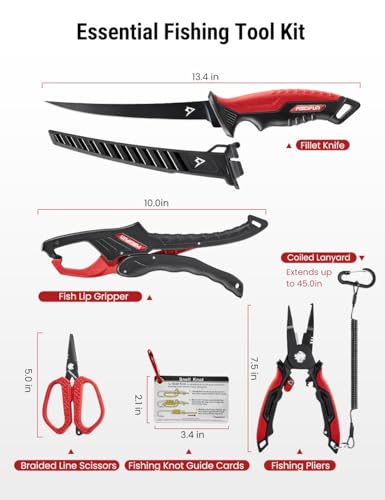 6pcs Fishing Tool Kit (6PCS - Essentials Kit)
