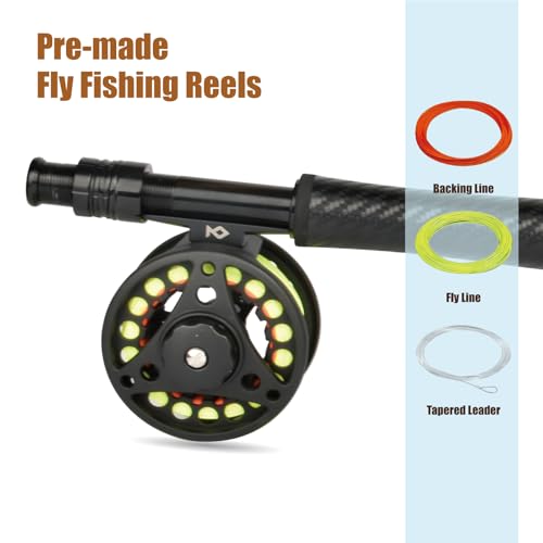 Stealth Fly Fishing Rod Combo Starter Kit