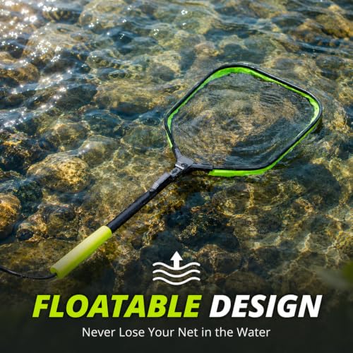 Floating Fishing Net for Fly Fishing (Green)