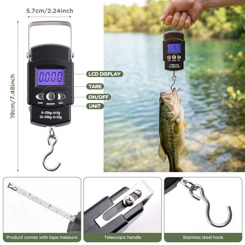 Fishing Waist Bag with Tools Kit (Black)