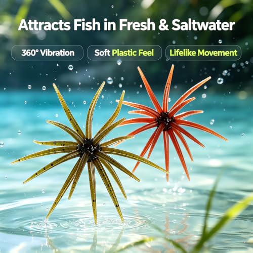Urchin Baits for Bass Fishing