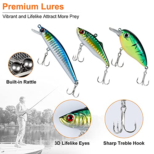 Fishing Lures Fishing Tackle Box Fishing Gifts for Men