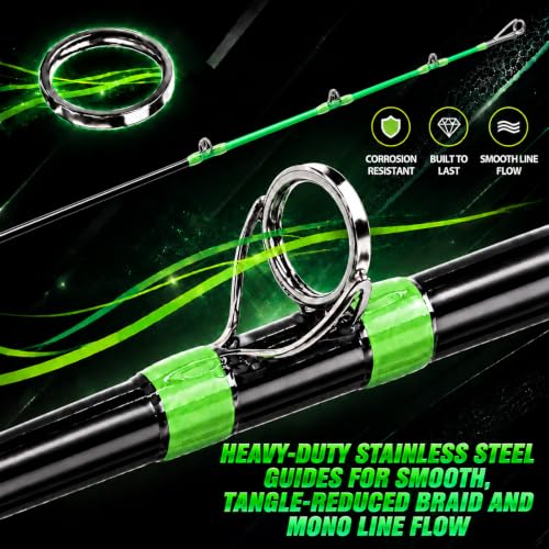 Glow Catfish Fishing Rod