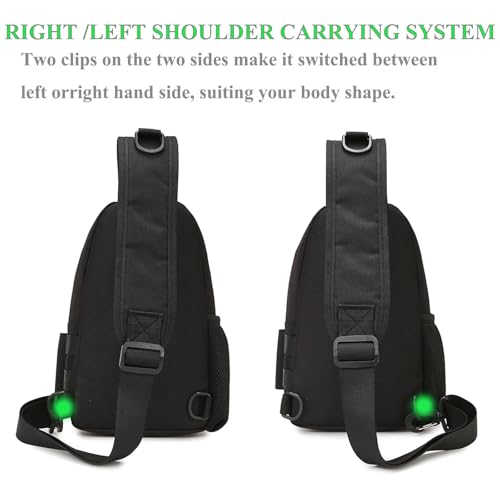 Fishing Sling Bag (Black)
