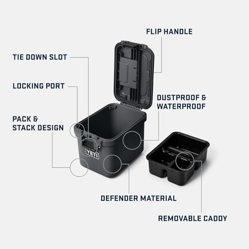 LoadOut 15 GoBox Divided Waterproof Cargo Case (Black / GoBox 15)