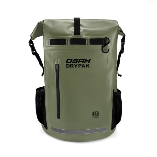 Waterproof Dry Bag Backpack 25L (Green / 25L)