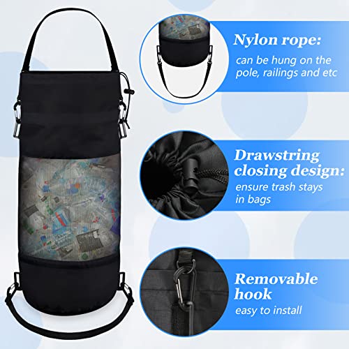 Boat Trash Bag Garbage Can Collapsible Mesh Trash Container