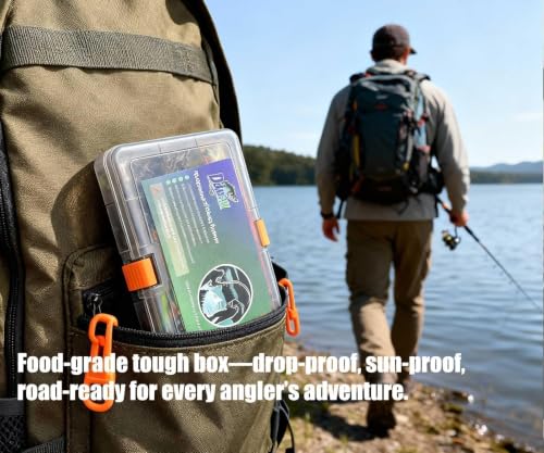 Small Tackle Box Starter Kit (75Pcs - Fishing Starter Kit (TEENS & Beginners))