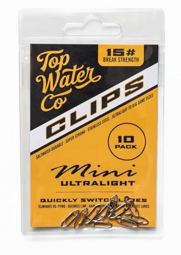 Co. Fishing Speed Clips Stainless Steel (Mini 15lb)