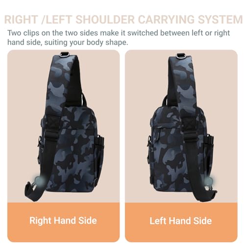 Fishing Sling Tackle Bag 5L (Black)