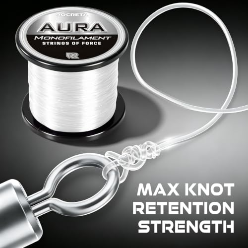 Aura Monofilament Fishing Line (Clear / 6LB（350YDS）)