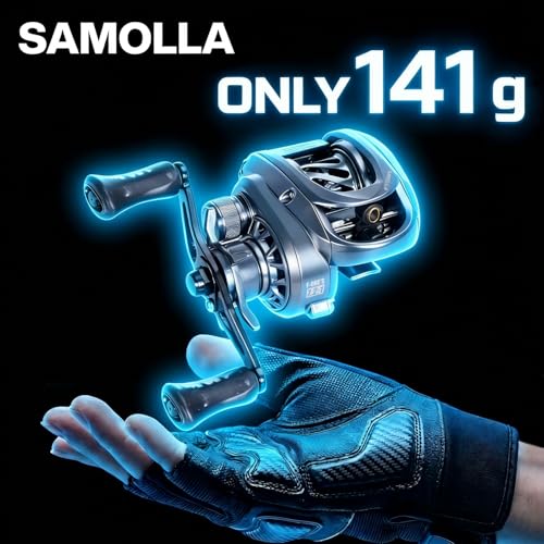Micro Baitcasting Reel Ultralight 5 oz Baitcaster