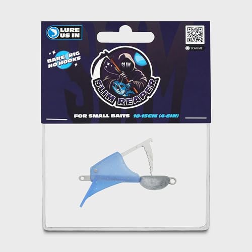Dead Bait Trolling Lure (Blue Silver Fleck / Small)