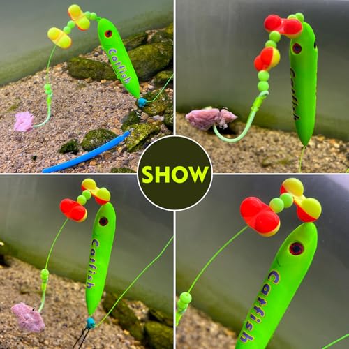 Catfish Rig Catfish Float Rigs (C-Mixed pack of 5 pcs / 8/0 Hook)