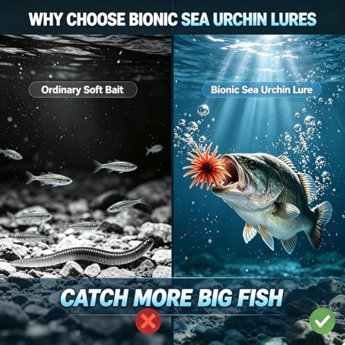 Urchin Baits for Bass Fishing