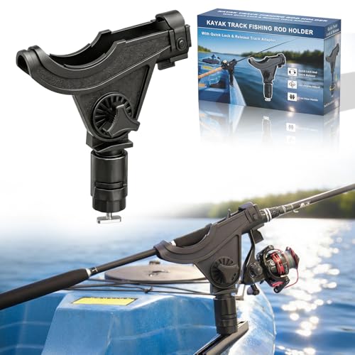 Kayak Track Fishing Rod Holder with Twist
