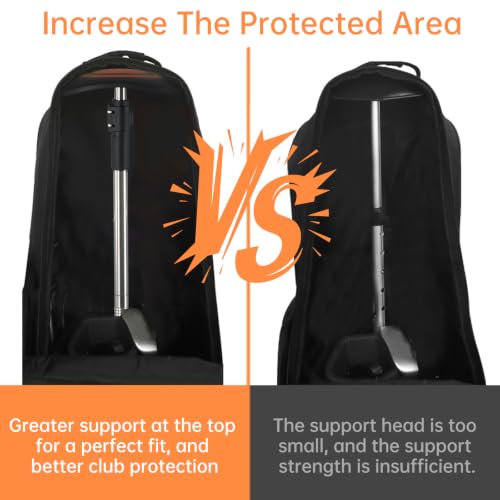 Adjustable Golf Bag Support Pole 31" (Orange)