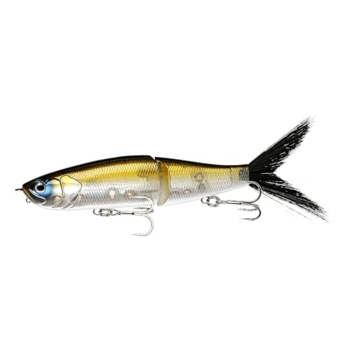 7“ Glidebait with Brush Tail (GHOST SHAD)