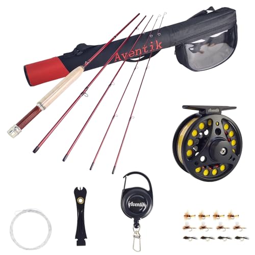 Whisperer Fly Fishing Rod and Reel Combo (6'1'' LW0/1 / Rod Kit With Extra Tip)