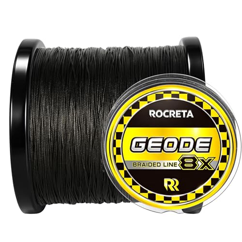 Geode Braided Fishing Line (Black / 200LB(1000YDS))