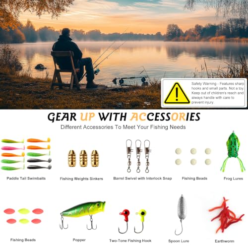 Fishing Easter Basket Stuffers for Teens Adults with Cup