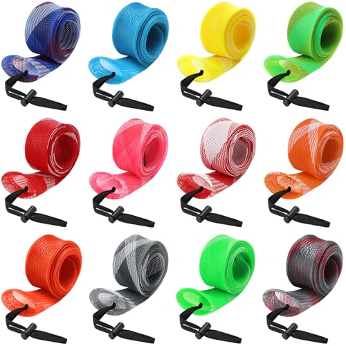 Lengthen Fishing Rod Sleeve Socks Covers Braided Mesh Rod Protector Fishing Tools Accessories for Bait Casting Sea