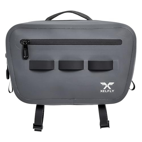 Waterproof Fishing Waist Bag with Rod Holder (Gray / Waist Bag)