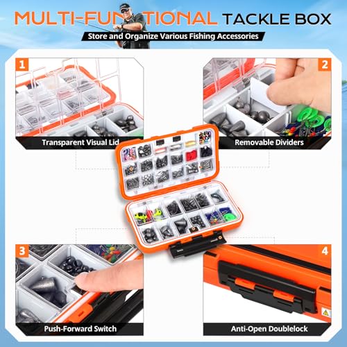 449 472PCS Fishing Gear Accessories Kit